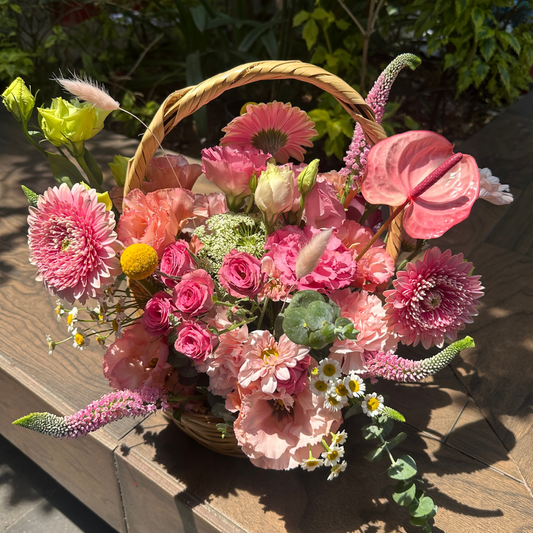 Canasta Floral para mamá