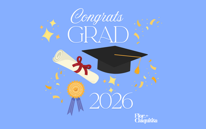 Flores graduación